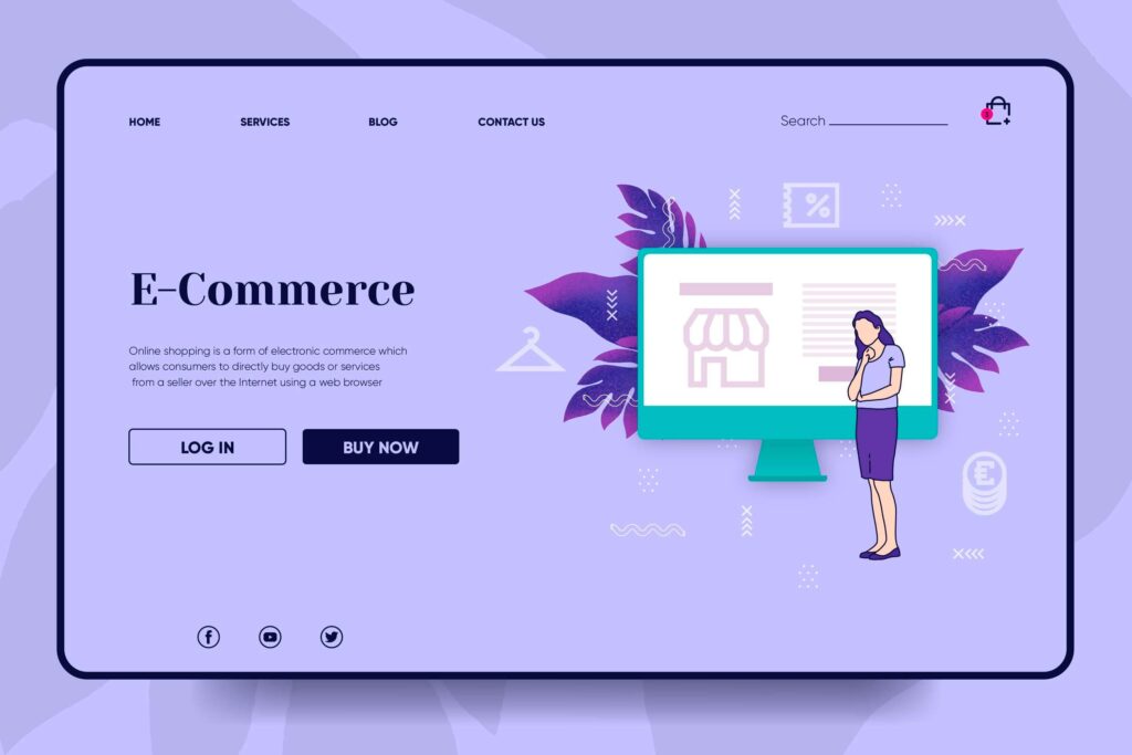 e commerce website